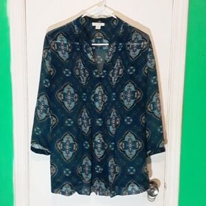 Charter Club sheer blouse